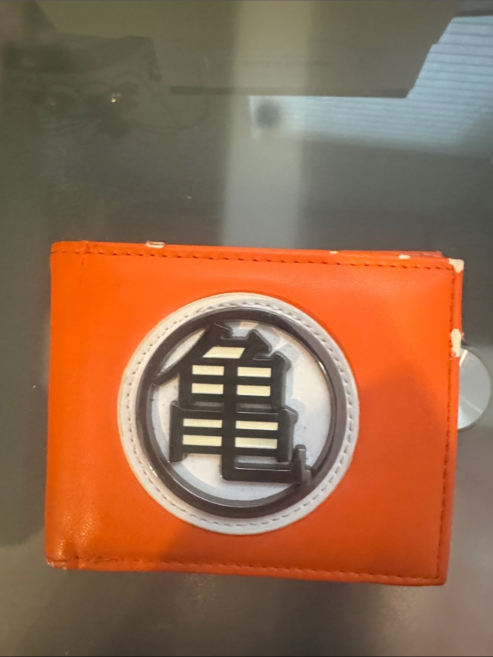 🐉 Dragon Ball Z Kame Symbol Orange Bifold Wallet